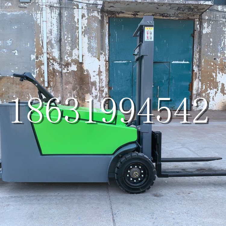 会泽县小型电动叉车1吨2吨步行站驾式电瓶堆高充电装卸车液压升降车铲车